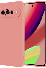 NoXx NoXx Google Pixel 11 Hoesje Siliconen - Lichtroze