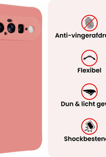 NoXx NoXx Google Pixel 11 Hoesje Siliconen - Lichtroze - 2 PACK