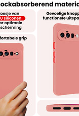 NoXx NoXx Google Pixel 11 Hoesje Siliconen - Lichtroze - 2 PACK