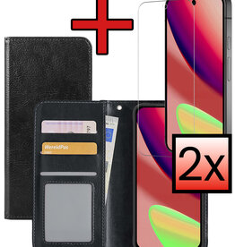 NoXx NoXx Google Pixel 11 Hoesje Bookcase Met 2x Screenprotector - Zwart