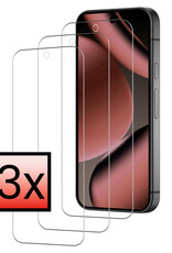 NoXx NoXx Google Pixel 11 Pro Screenprotector Glas - 3 PACK
