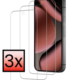 NoXx NoXx Google Pixel 11 Pro Screenprotector Glas - 3 PACK
