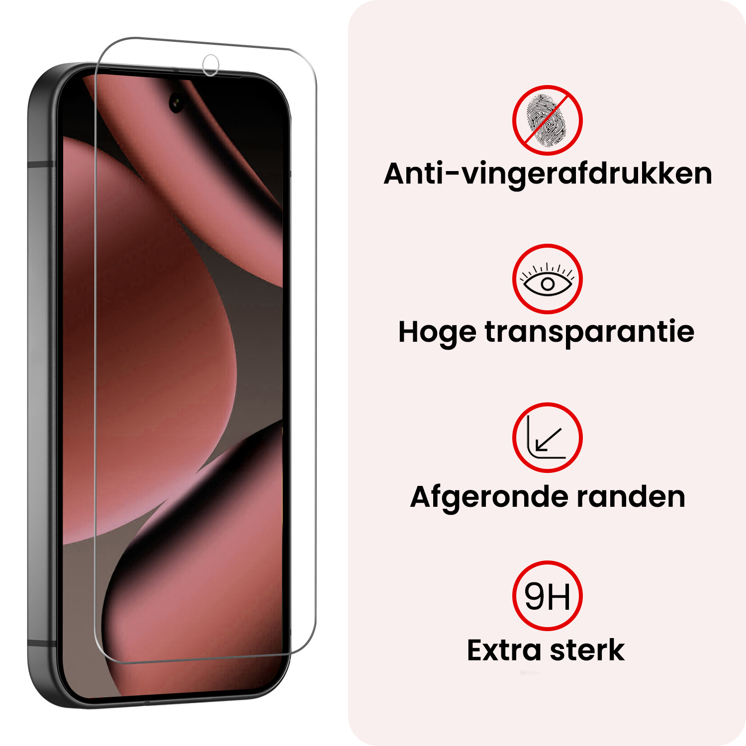 NoXx NoXx Google Pixel 11 Pro Screenprotector Glas - 3 PACK