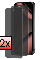 NoXx NoXx Google Pixel 11 Pro Screenprotector Glas Privacy - 2 PACK