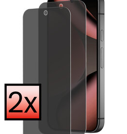 NoXx NoXx Google Pixel 11 Pro Screenprotector Glas Privacy - 2 PACK
