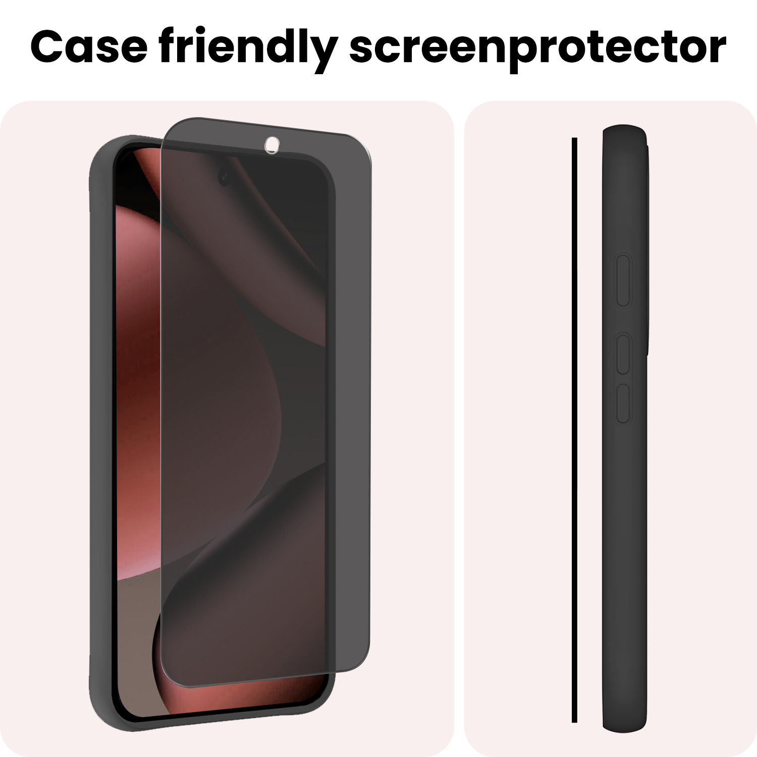 NoXx NoXx Google Pixel 11 Pro Screenprotector Glas Privacy - 2 PACK