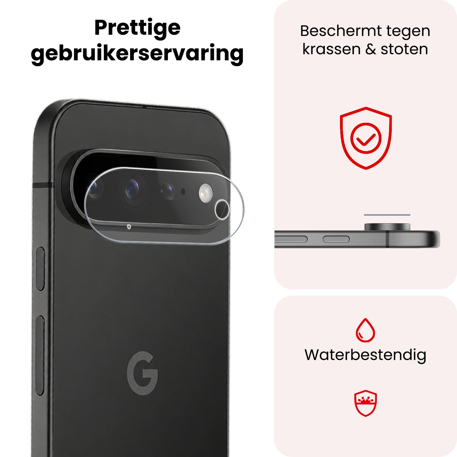 NoXx NoXx Google Pixel 11 Pro Camera Screenprotector - 3 PACK