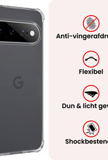 NoXx NoXx Google Pixel 11 Pro Hoesje Shockproof - Transparant - 2 PACK