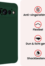 NoXx NoXx Google Pixel 11 Pro Hoesje Siliconen - Donkergroen - 2 PACK