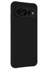 NoXx NoXx Google Pixel 11 Pro Hoesje Siliconen Met 2x Screenprotector - Zwart