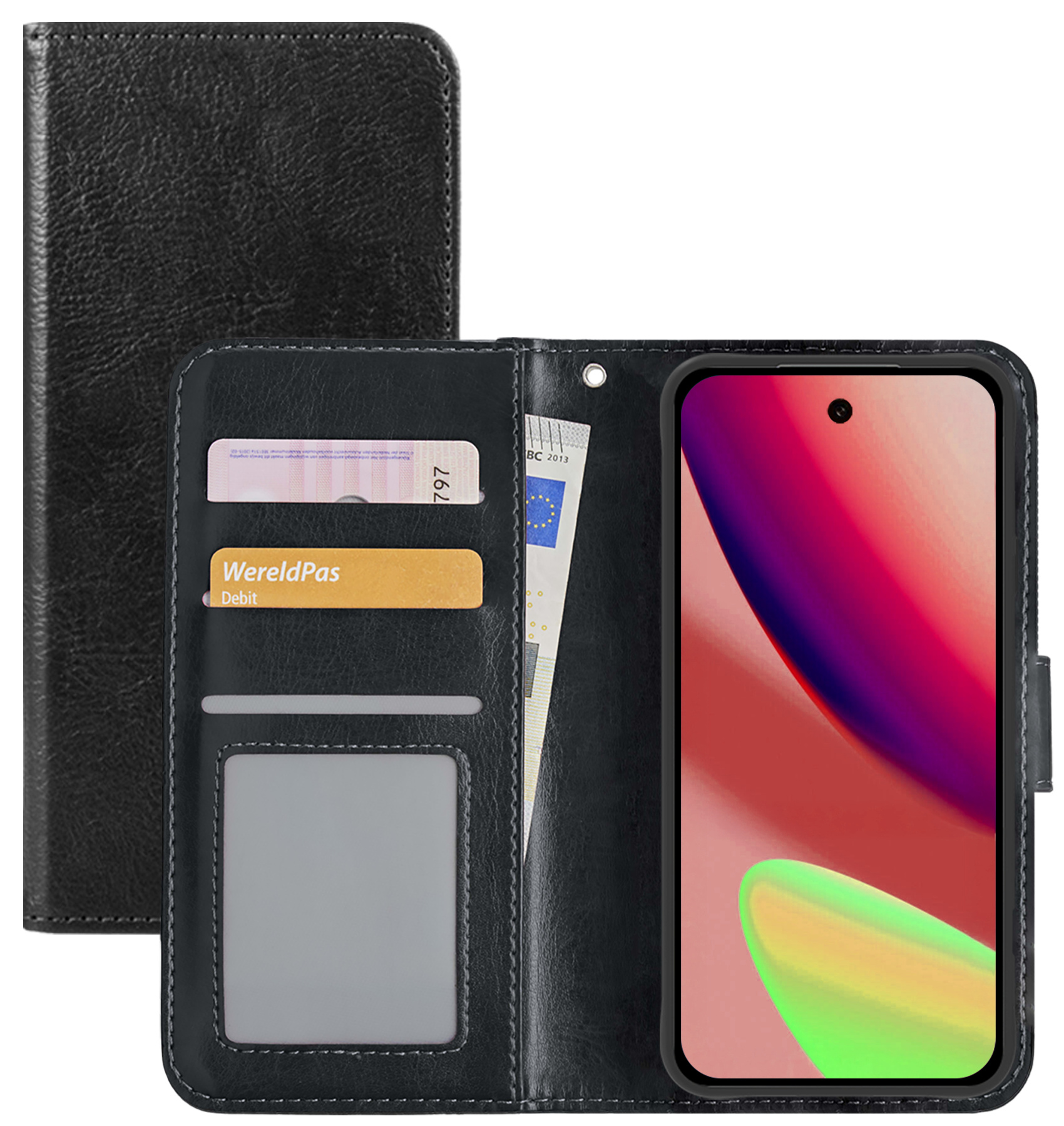 NoXx NoXx Google Pixel 11 Pro Hoesje Bookcase - Zwart