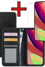 NoXx NoXx Google Pixel 11 Pro Hoesje Bookcase Met Screenprotector - Zwart
