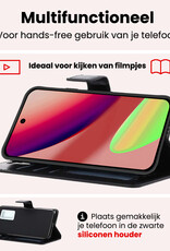 NoXx NoXx Google Pixel 11 Pro Hoesje Bookcase Met Screenprotector - Zwart