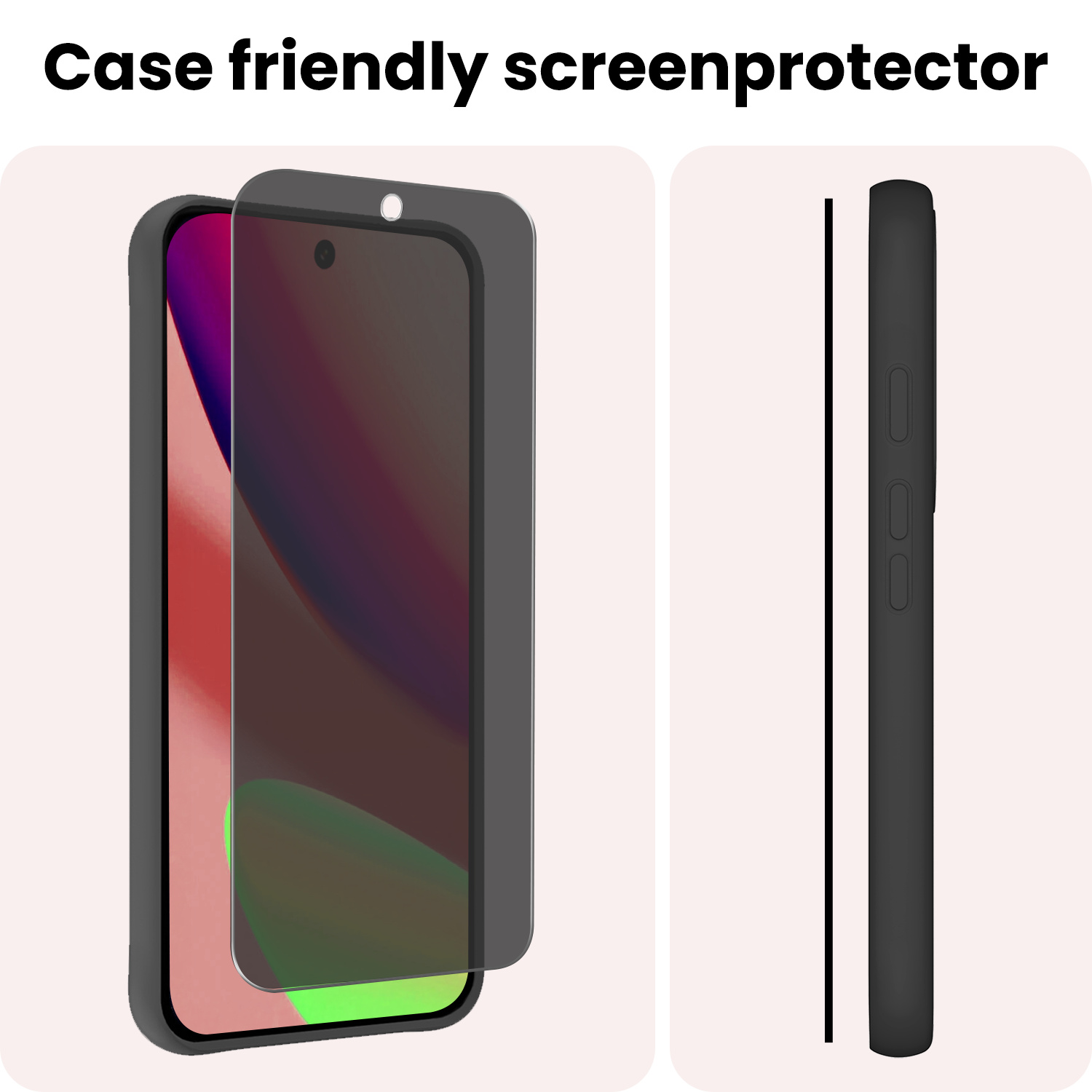 NoXx NoXx Google Pixel 11 Pro XL Screenprotector Glas Privacy - 3 PACK