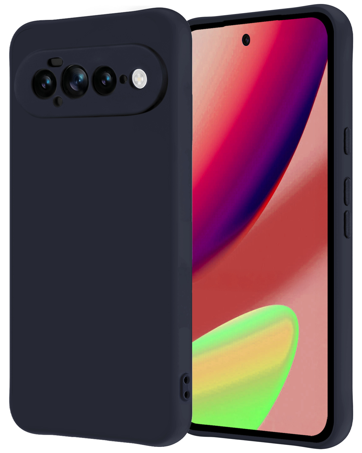 NoXx NoXx Google Pixel 11 Pro XL Hoesje Siliconen - Donkerblauw