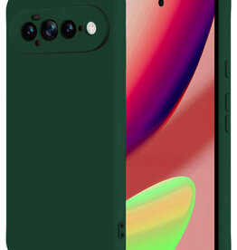 NoXx NoXx Google Pixel 11 Pro XL Hoesje Siliconen - Donkergroen