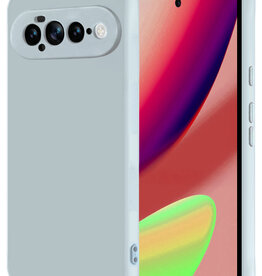 NoXx NoXx Google Pixel 11 Pro XL Hoesje Siliconen - Lichtblauw