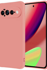 NoXx NoXx Google Pixel 11 Pro XL Hoesje Siliconen - Lichtroze