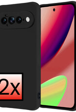 NoXx NoXx Google Pixel 11 Pro XL Hoesje Siliconen - Zwart - 2 PACK