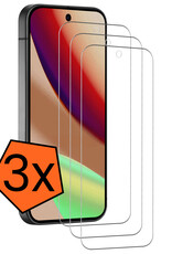 Nomfy Nomfy Google Pixel 11 Screenprotector Glas - 3 PACK