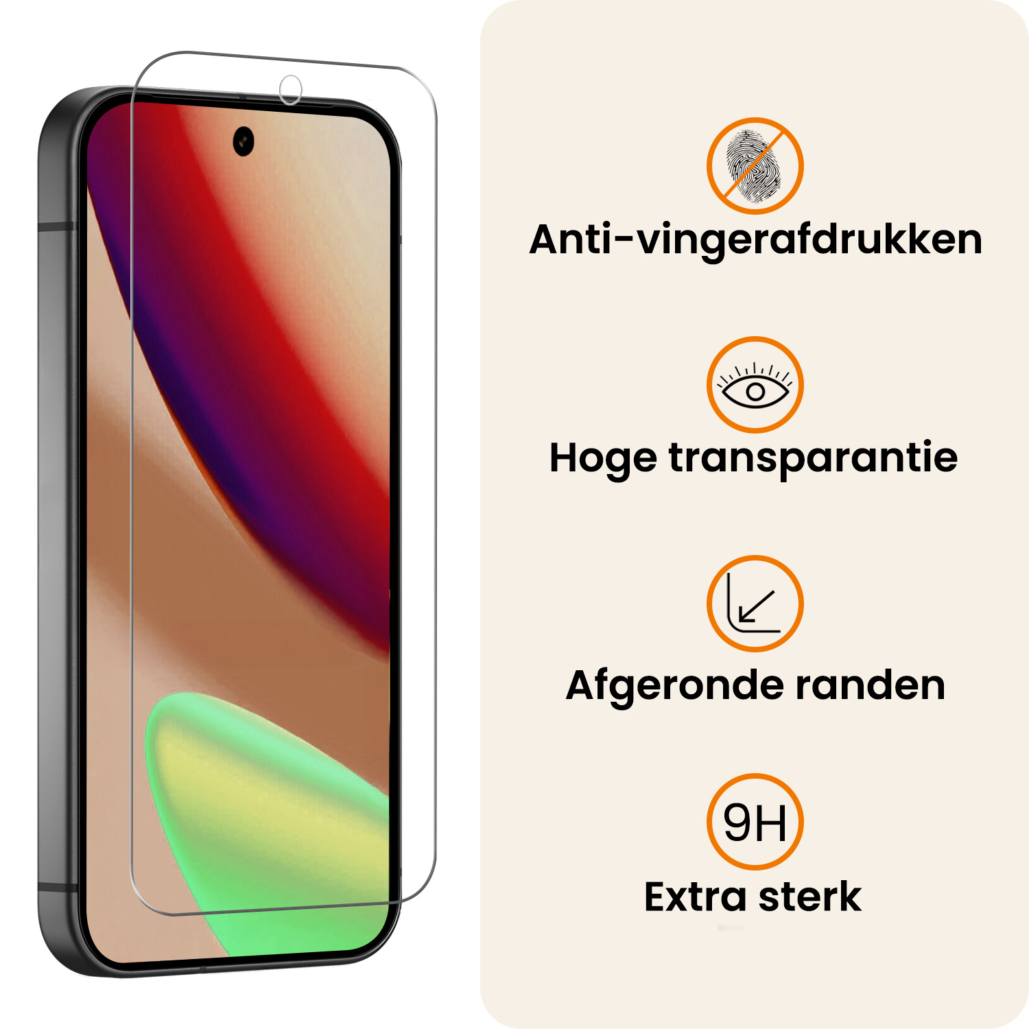 Nomfy Nomfy Google Pixel 11 Hoesje Shockproof Met 2x Screenprotector