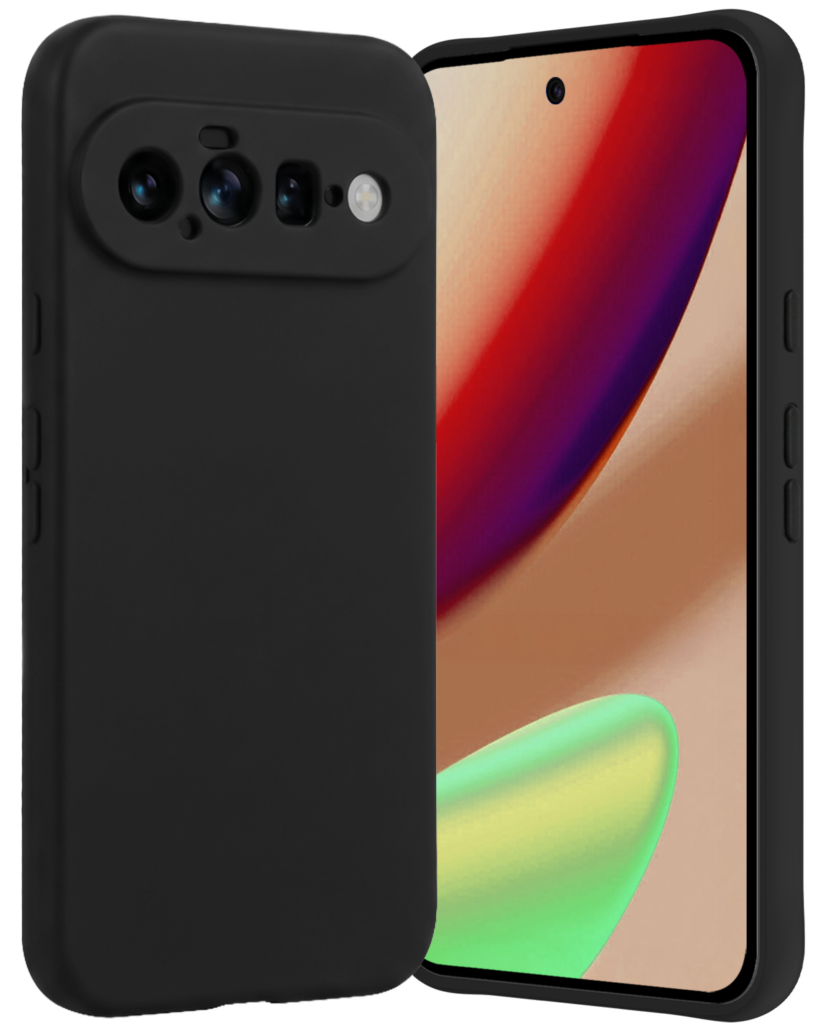 Nomfy Nomfy Google Pixel 11 Hoesje Siliconen - Zwart
