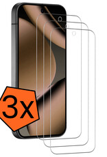 Nomfy Nomfy Google Pixel 11 Pro Screenprotector Glas - 3 PACK
