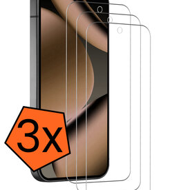 Nomfy Nomfy Google Pixel 11 Pro Screenprotector Glas - 3 PACK