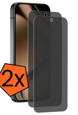 Nomfy Nomfy Google Pixel 11 Pro Screenprotector Glas Privacy - 2 PACK