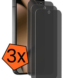 Nomfy Nomfy Google Pixel 11 Pro Screenprotector Glas Privacy - 3 PACK