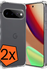 Nomfy Nomfy Google Pixel 11 Pro Hoesje Shockproof - Transparant - 2 PACK