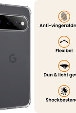 Nomfy Nomfy Google Pixel 11 Pro Hoesje Shockproof - Transparant - 2 PACK