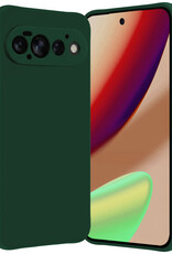 Nomfy Nomfy Google Pixel 11 Pro Hoesje Siliconen - Donkergroen