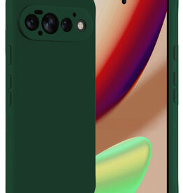 Nomfy Nomfy Google Pixel 11 Pro Hoesje Siliconen - Donkergroen