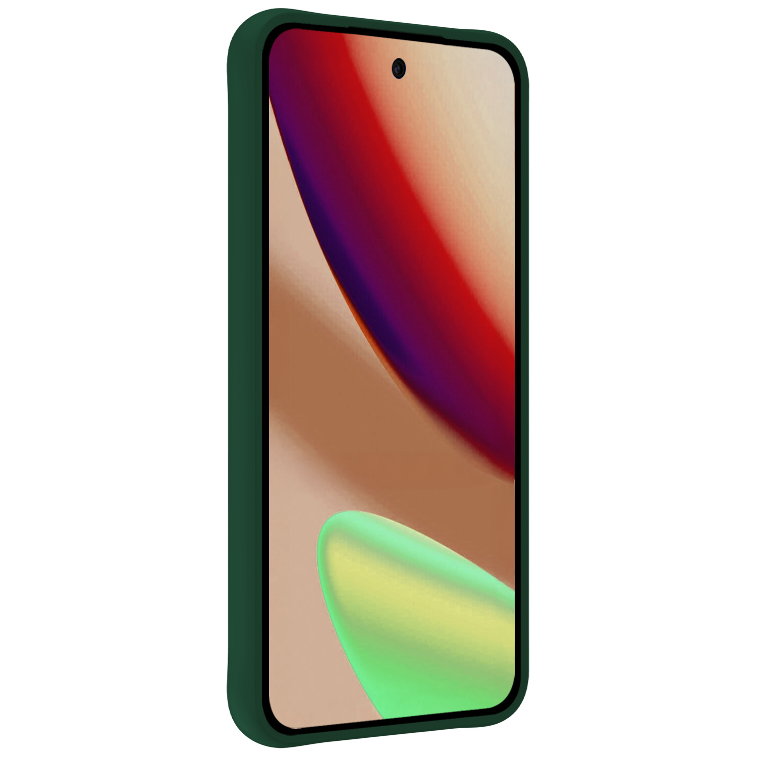 Nomfy Nomfy Google Pixel 11 Pro Hoesje Siliconen - Donkergroen