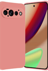 Nomfy Nomfy Google Pixel 11 Pro Hoesje Siliconen - Lichtroze