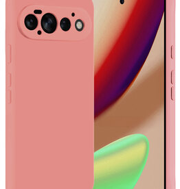 Nomfy Nomfy Google Pixel 11 Pro Hoesje Siliconen - Lichtroze