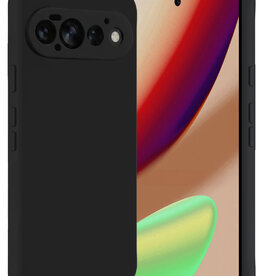 Nomfy Nomfy Google Pixel 11 Pro Hoesje Siliconen - Zwart