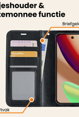 Nomfy Nomfy Google Pixel 11 Pro Hoesje Bookcase - Zwart
