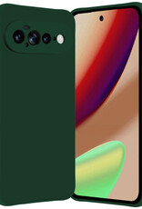 Nomfy Nomfy Google Pixel 11 Pro XL Hoesje Siliconen - Donkergroen