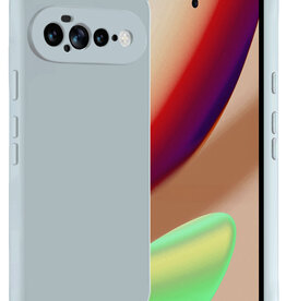Nomfy Nomfy Google Pixel 11 Pro XL Hoesje Siliconen - Lichtblauw
