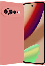 Nomfy Nomfy Google Pixel 11 Pro XL Hoesje Siliconen - Lichtroze