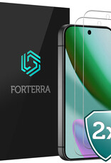 Forterra Forterra Google Pixel 11 Screenprotector Glas - 2 PACK