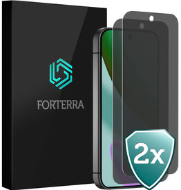 Forterra Forterra Google Pixel 11 Screenprotector Glas Privacy - 2 PACK