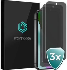 Forterra Forterra Google Pixel 11 Screenprotector Glas Privacy - 3 PACK