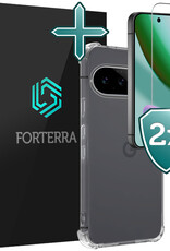 Forterra Forterra Google Pixel 11 Hoesje Shockproof Met 2x Screenprotector