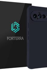 Forterra Forterra Google Pixel 11 Hoesje Siliconen - Donkerblauw