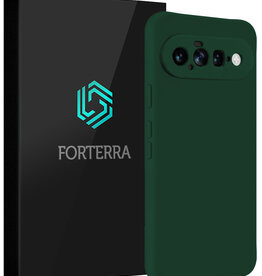Forterra Forterra Google Pixel 11 Hoesje Siliconen - Donkergroen