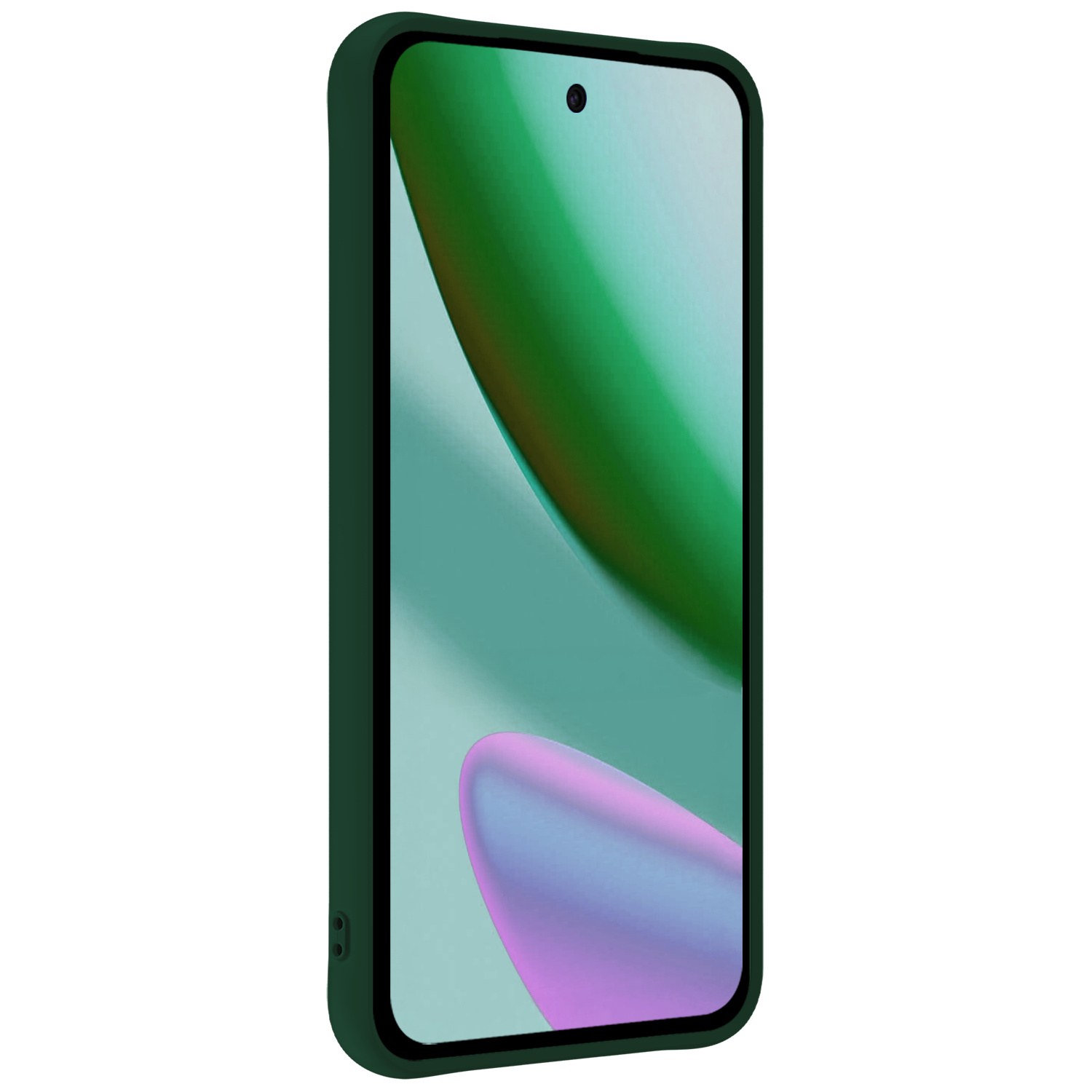 Forterra Forterra Google Pixel 11 Hoesje Siliconen - Donkergroen