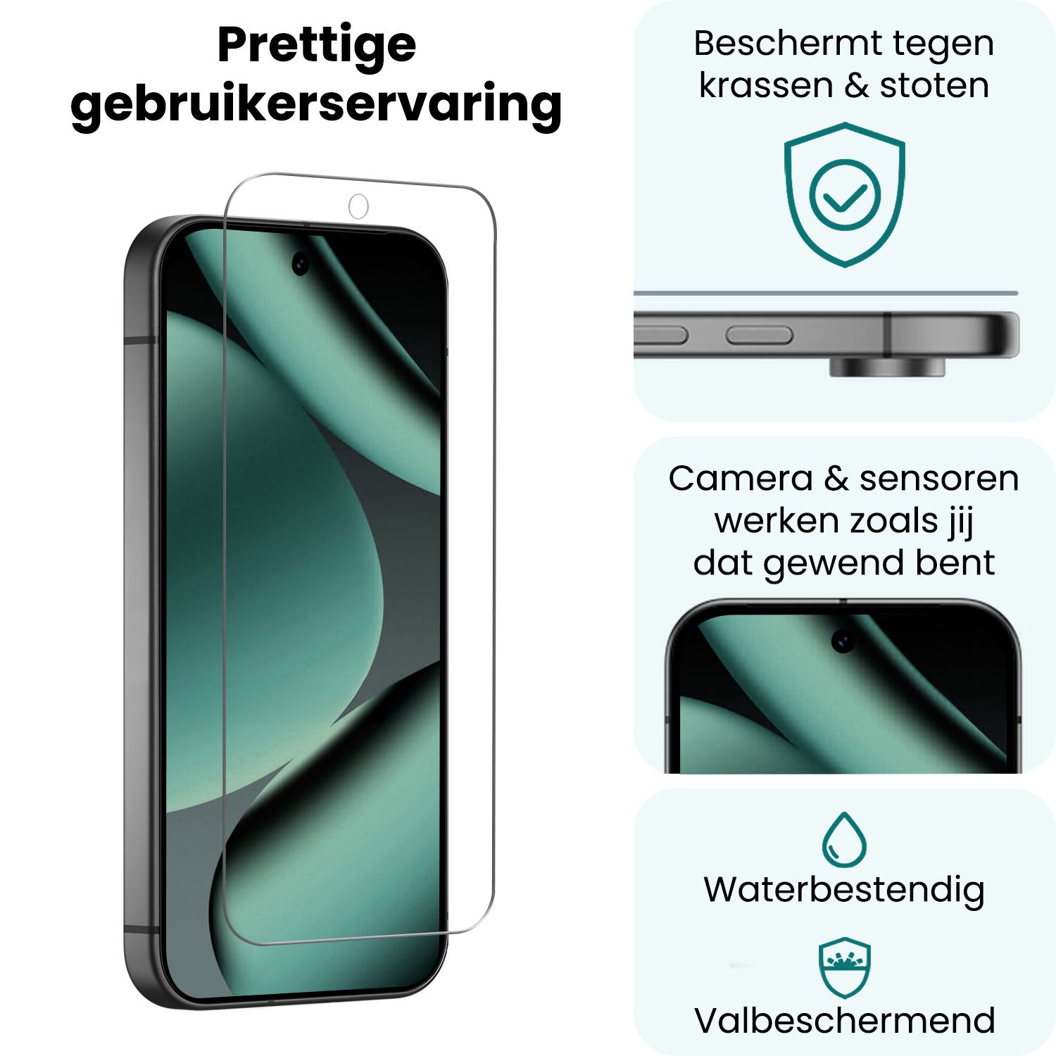 Forterra Forterra Google Pixel 11 Pro Screenprotector Glas